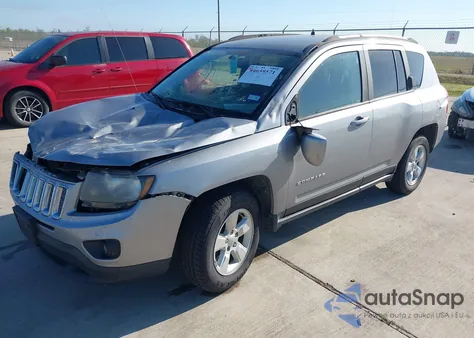 2016 Jeep Compass Latitude из США, поврежденный, VIN 1C4NJCEB2GD651356